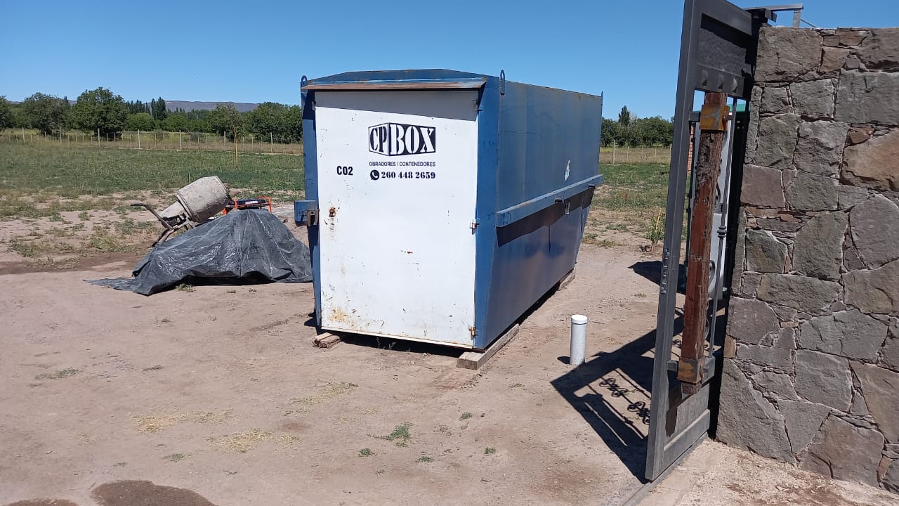 Contenedor Obrador de 4Mts